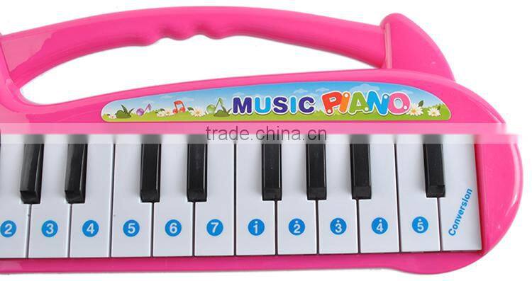 Lovely 22 keys electronic musical plastic toy piano