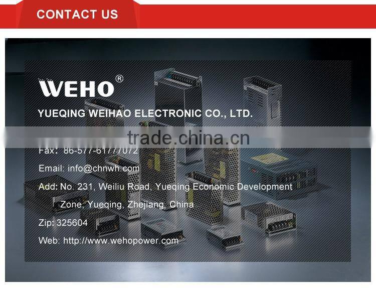 WEHO Yueqing Cheap S-15-12 12V 1.3A 15W AC To DC Mini SMPS Switch Mode Power Supply