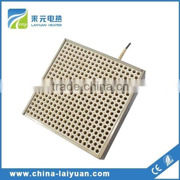 Energy Saving Infrared Ceramic Resistance Emitter With SS Clips