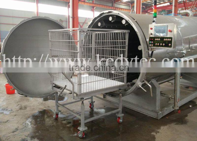 Chicken Meat processing Retort Sterilizer