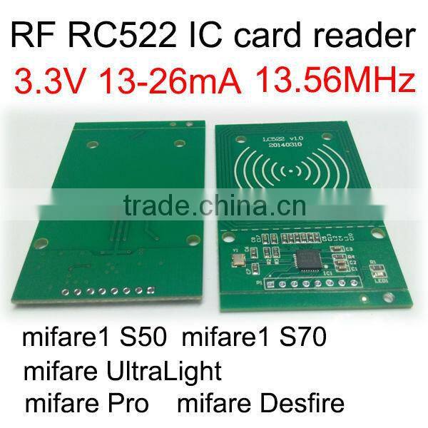 Customized RFID module RC522 manufacture rfid access ic card reader controller