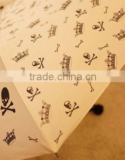 3 folding art design custom print umbrella