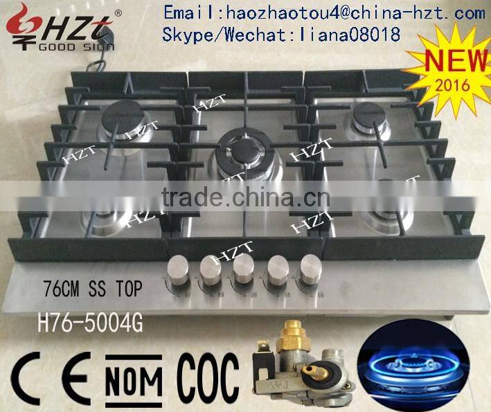 Built in Installation and CE CSA Certification gas cooker