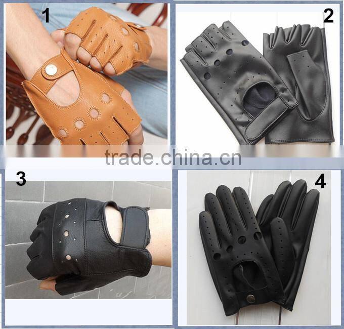 Hot Sale Winter Leather Gloves With Fur