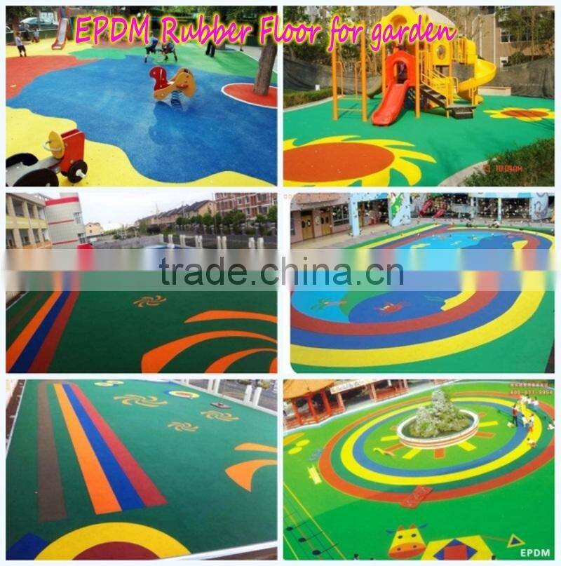 MDI PU binder / PU glue mixing with epdm rubber granules/epdm chips for sports flooring & playgrounds-FN-A-16080906