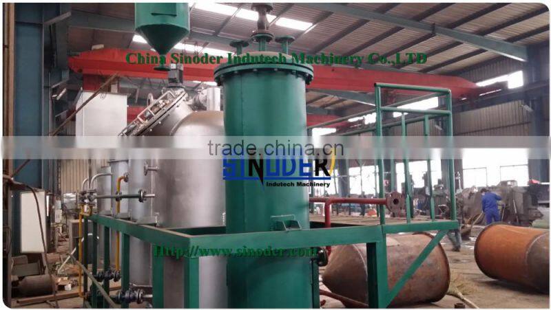SINODER Edible Cooking Oil Refinery Plant sunflower oil processing machine edible oil refinery plant sesame