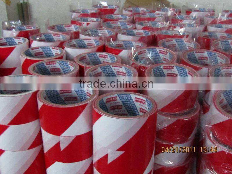 Black and yellow barrier tape