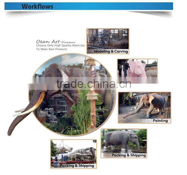 Life size simulation mechanical panda model for sale