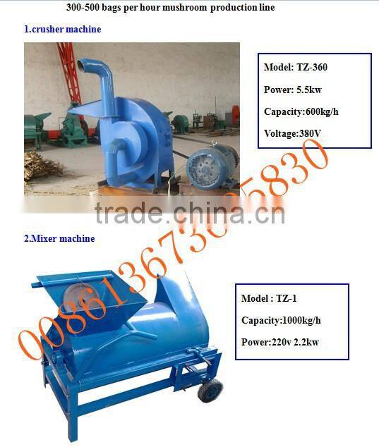 best quality and professional mushroom bag filling machine