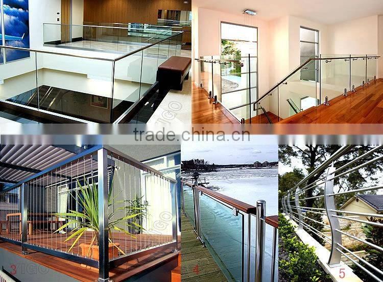 Best sellers frameless glass balcony railing