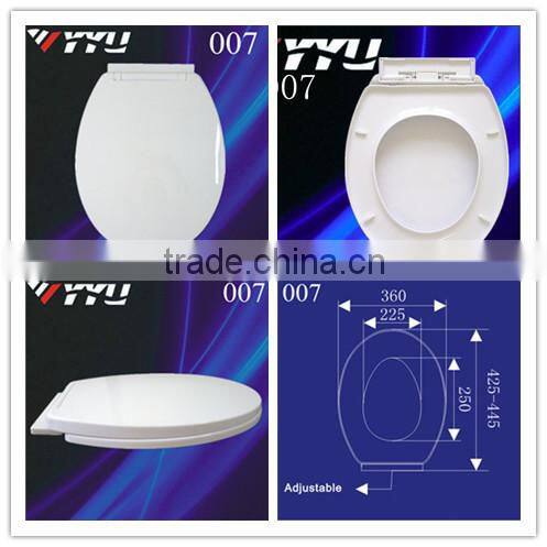 007 Toilet Seat Cover Hydraulic Damper Soft Closing PP Plastic