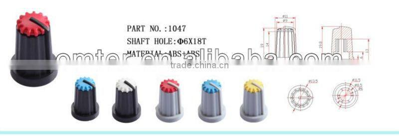 Tuning Knobs/Plastic Knobs/Potentiometer Knobs