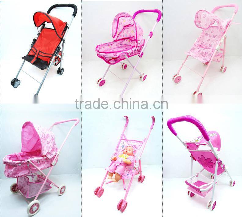 adorable iron popular lovely baby doll stroller toy