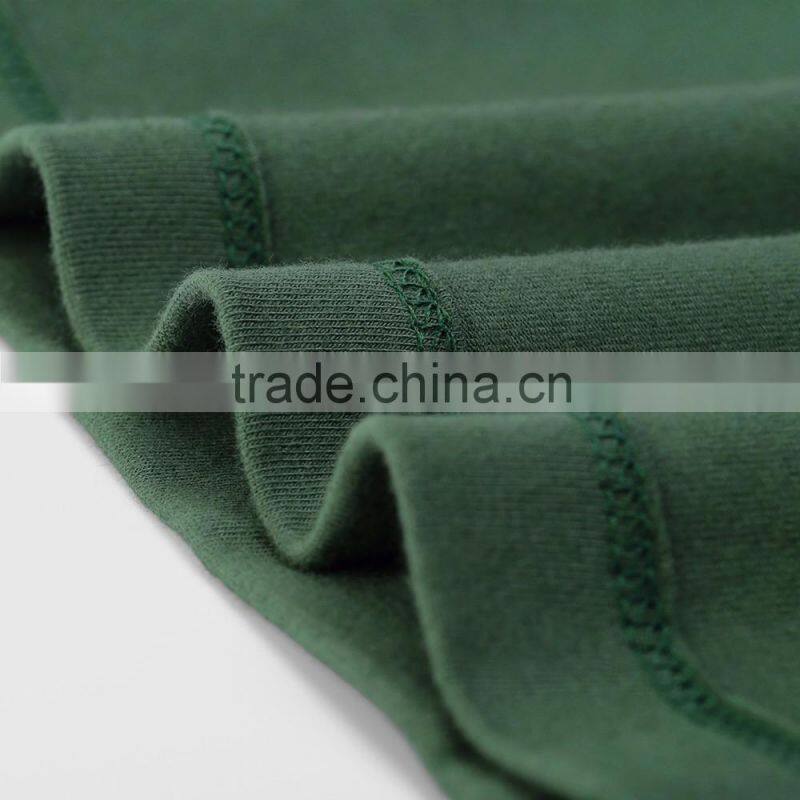 The latest autumn a word ladies dress green cotton, knee-length dress