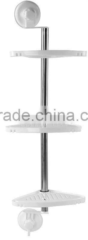 multifuction PP +steel stainless bathroom shelf