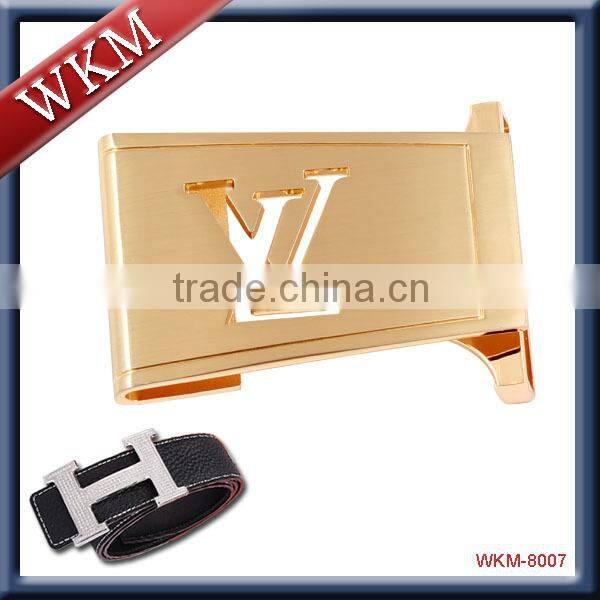 zinc alloy flat buckle belt