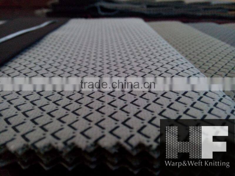zhejiang hongfeng sofa fabric 100% polyester dandy warp knittded fabric