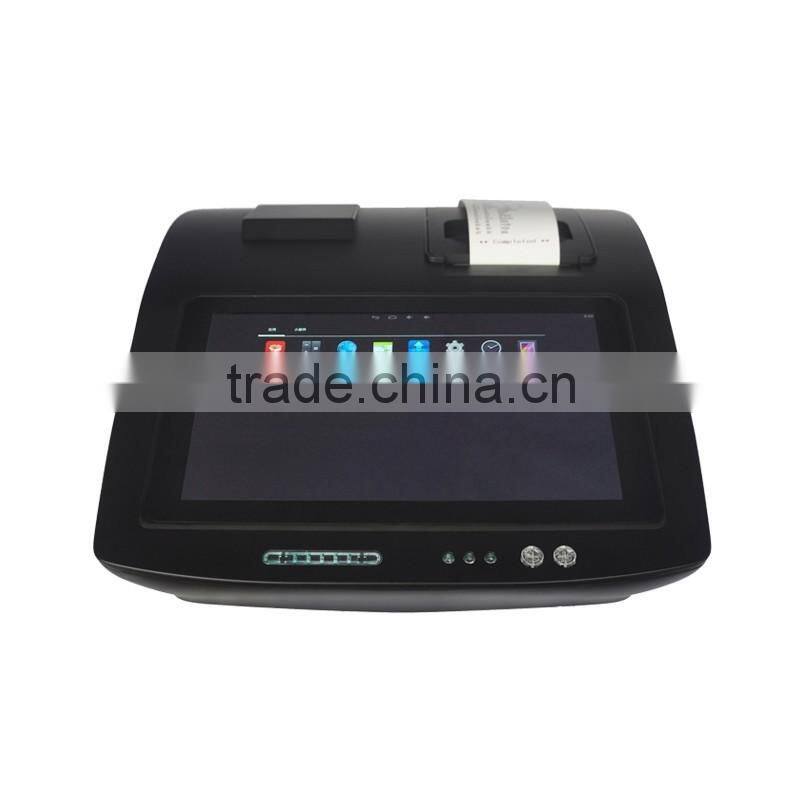 2016 10" LCD Multi-touch capacitive panel Android POS with 8G flash --HGP-100P