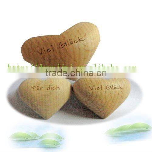 wooden love heart