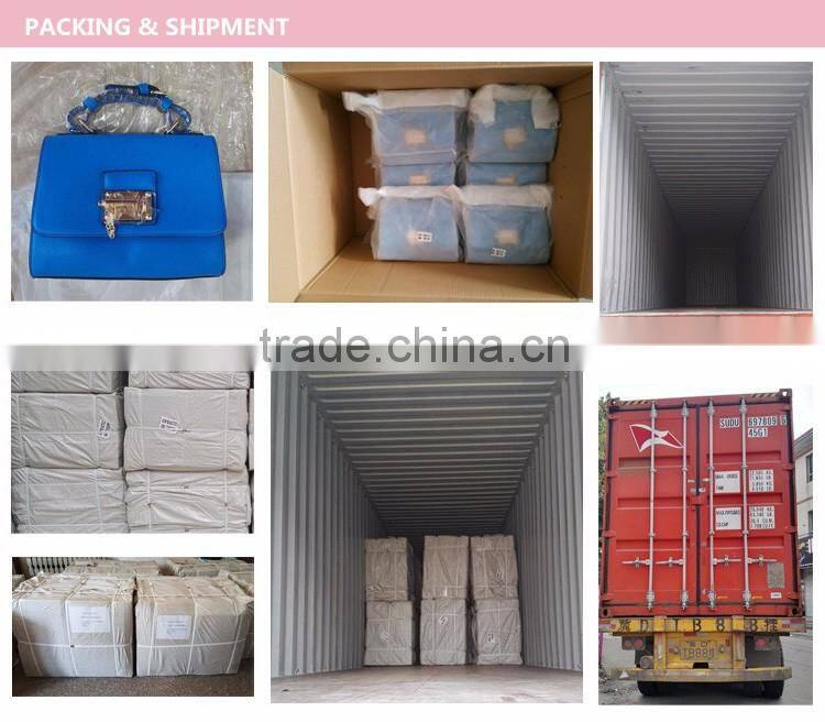 6 pcs of 1 set handbags shoulder bags wholesale PU 2016 stylish women bag