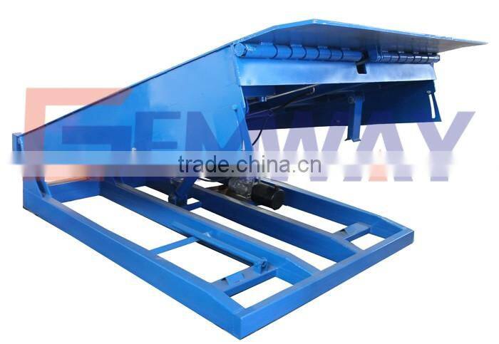 High efficiency stationary hydraulic ramp dock leveler supplier