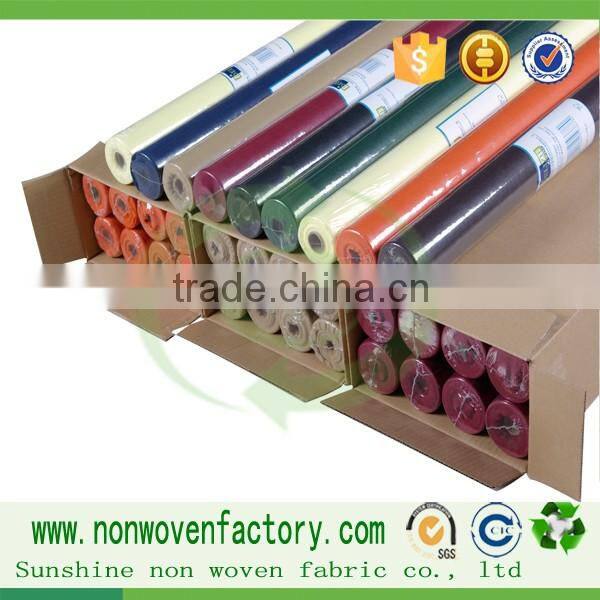 Sunshine colorful tablecloth nonwoven fabric material