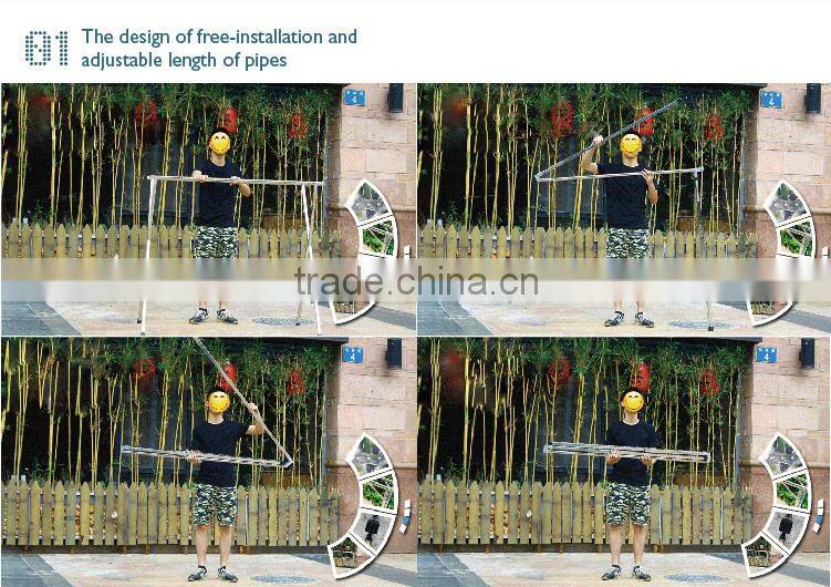 2015 Modern X adjustable laundry rack stainless steel heavy duty clothes hanging rail for clothes