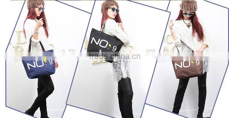 Beautiful printed cotton canvas tote bag, OEM production canvas tote bag