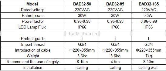 BAD31 industrial Flameproof Explosion-proof Lamp