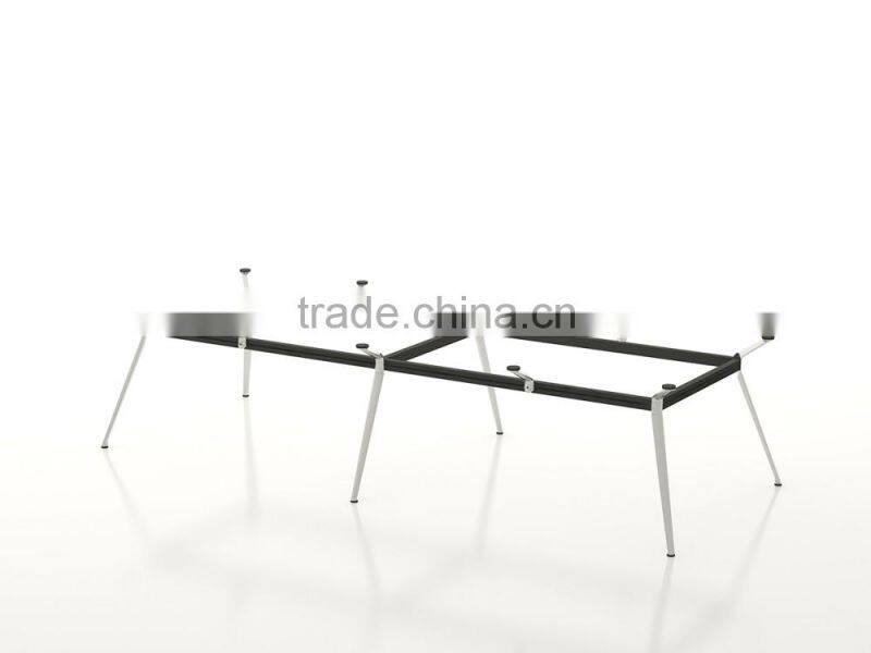 Hot selling unique design clear glass conference table