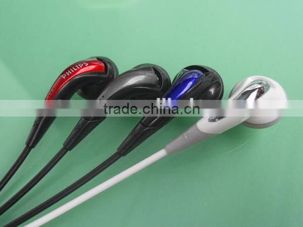 2016 Fashionable Design high quality plastic earphone&earplug
