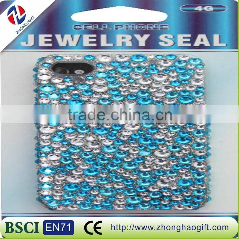 2016 new blue diamond mobile phone sticker