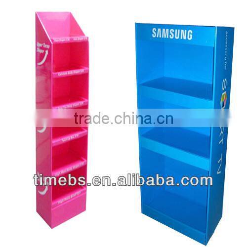 Printed corrugated pp corflute display stand