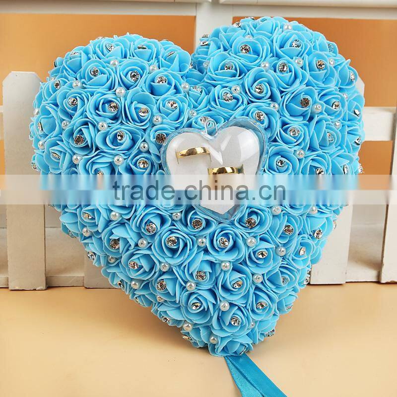 Fashion new desin handmade wedding ring boxes