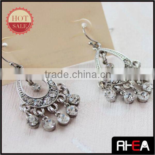 STOCK Vintage National Design Earring Minority Alloy Drop Earring