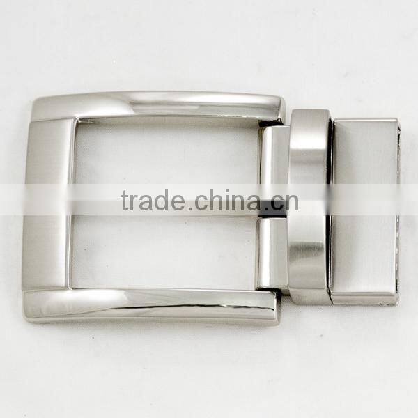 Shine alloy nickel plated 40mm belt strap buckle clasp
