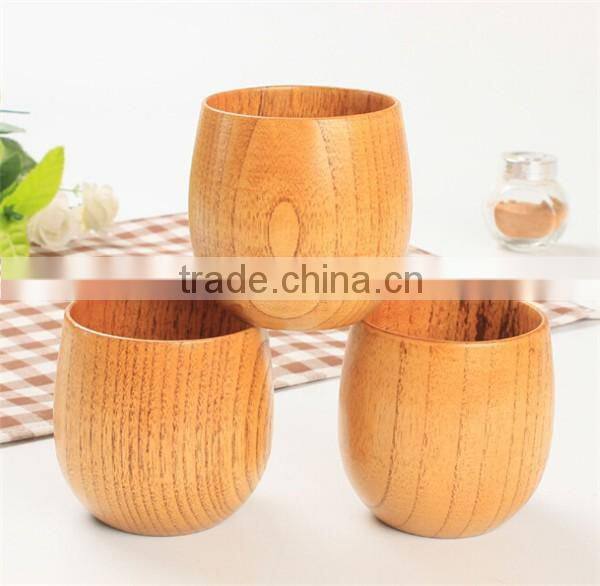Japan design wooden tin cup