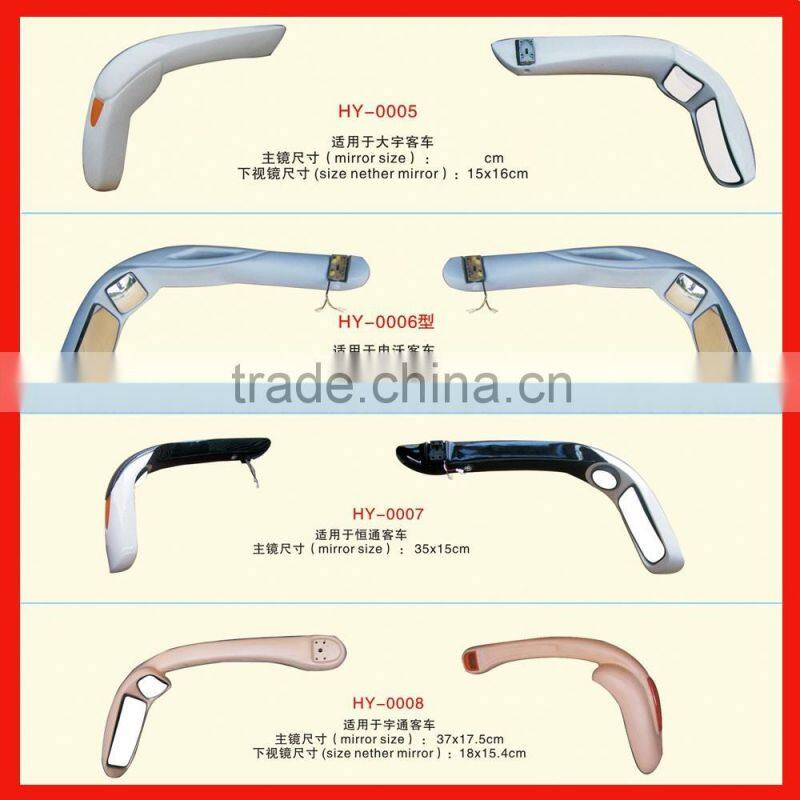 KINGLONG, DAEWOO, FOTON bus side wing rear view mirror /decorative wall mirror