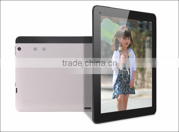 9.7 inch 3g tv tablet pc with MTK8382 Quad Core Bluetooth GPS FM HDMI Android 4.2