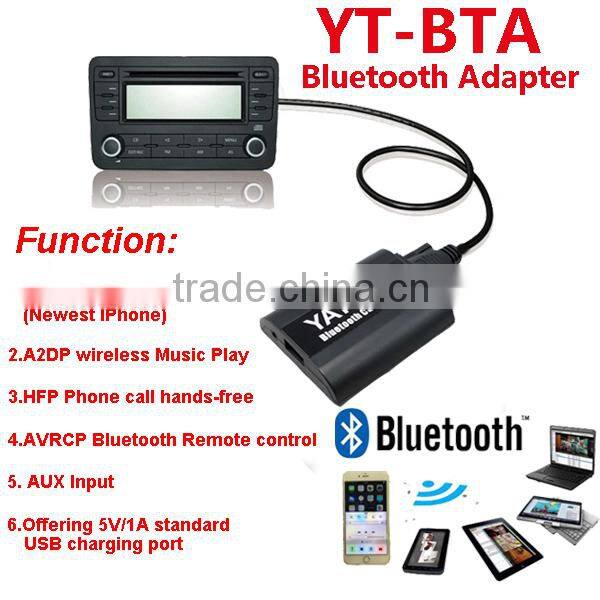 Yatour 2 in 1 bluetooth usb adapter &car audio interface for Honda Goldwing GL1800 MP3 AUX Bluetooth car kit