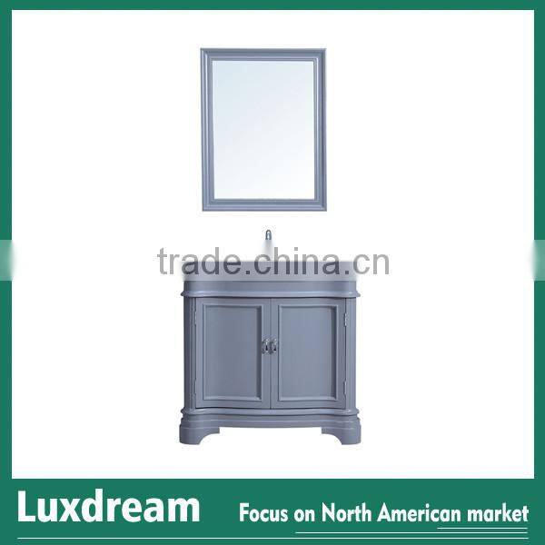 60 inch ice grey classic bathroom vanities for USA market