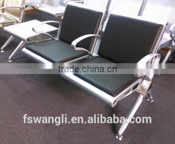 Four seats table 304 stainless steel hot sale airport seating