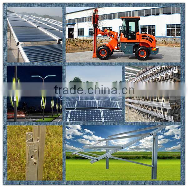 Cheap ground screw driver machine made in China, earth drilling equipment for sale