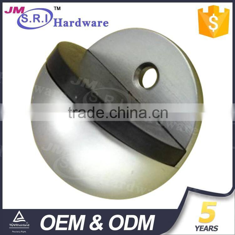 High end semicircle zinc alloy glass door stopper