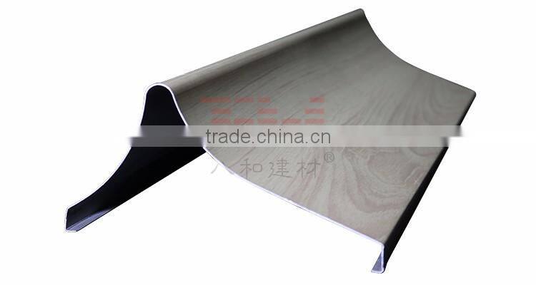 Interior ceiling decoration aluminium blade ceiling