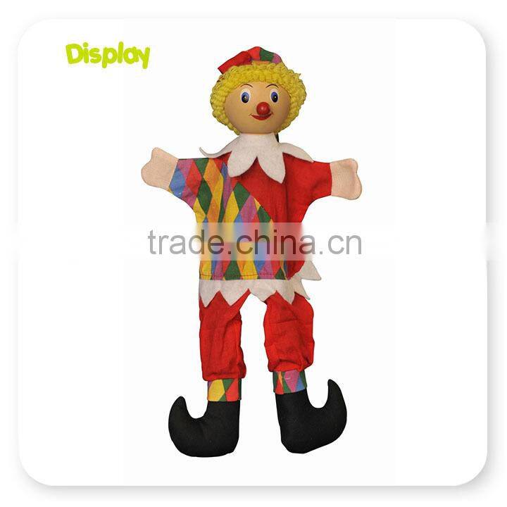 Wood and Fabric Hand Puppet Conforming With ASTM EN71