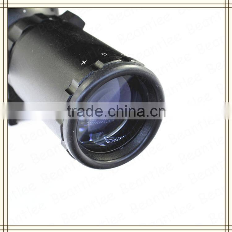 3.5-10X40 thermal airsoft red dot tactical rifle scope, best shockproof adjustable rifle scope for hunting