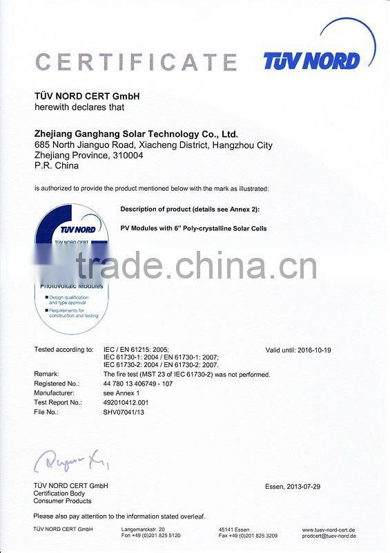 solar companies china produce mono and poly solar panel