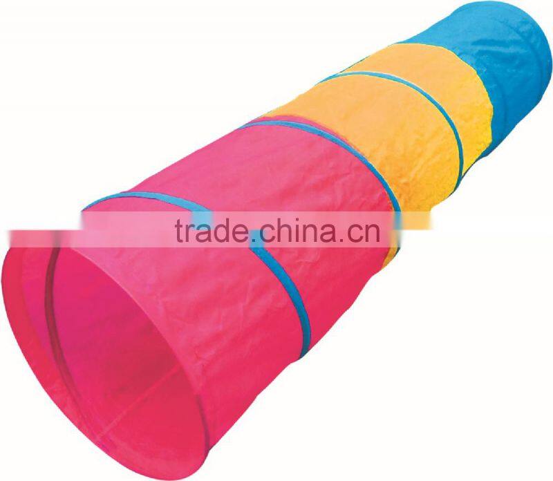 Multi- color Play Tunnel Kids Exploration Pop-up Tunnel