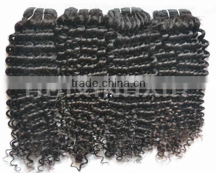 Factory Wholesale High Quality 5AAAAA Virgin Mexican Human Hair Extensions 8"-34" Non-Remy Kinky Curly